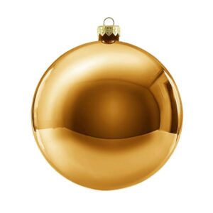 Weihnachtskugel Ø20cm, bronze glänzend