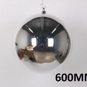 Weihnachtskugel Ø60cm, silber glänzend
