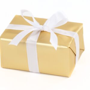 Geschenkpapier Satin, 70x100cm, gold