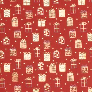 Secare-Rolle "Presents" B:70cm/L:100m, rot