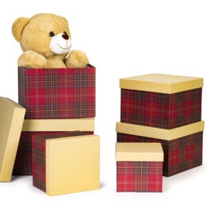 Boxen "Tartan" Set 9-teilig