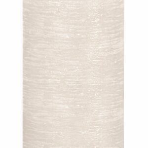 Kerze "Rustic" H/Ø 20/10cm, wollweiss