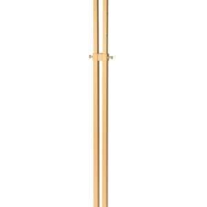 Ständer 2-Arm H:123-171cm, höhenverstellbar, gold