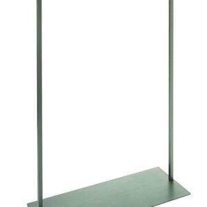 Rahmen-Ständer H:149xB:101xT:40cm, metall natur matt lackiert