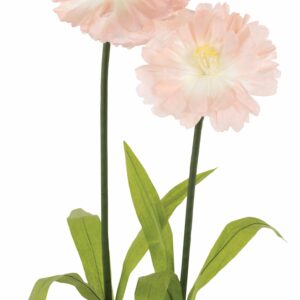 Papier Blume 2-tlg., H: 90cm, rosa