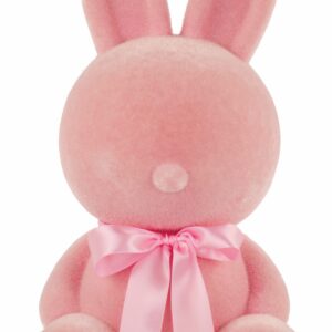 Hase mit Schleife H:50cm, rosa