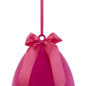Osterei H:40cm, fuchsia mit Aufhängeband