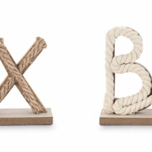 Aufsteller "Relax+Beach" 2-tlg., H:11xL:30cm, beige