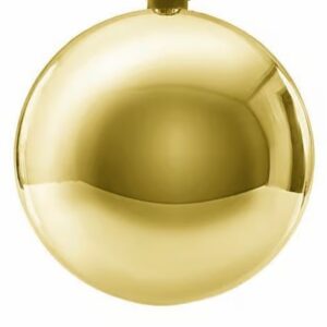 Weihnachtskugeln gold glänzend