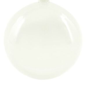 Weihnachtskugel Ø25cm, weiß glänzend