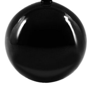 Weihnachtskugel Ø25cm, schwarz glänzend