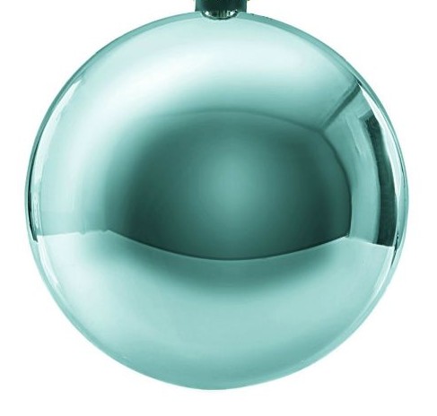 Weihnachtskugel Ø15cm, mint glänzend – Decozaruba