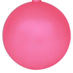 Weihnachtskugeln rosa matt