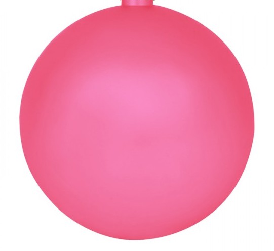 Weihnachtskugeln rosa matt – Decozaruba