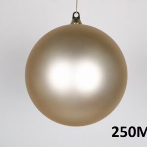 Weihnachtskugel Ø25cm, h'gold matt