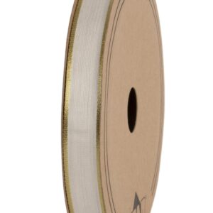 Organzaband "Platone" B:15mm, 10m/Rolle