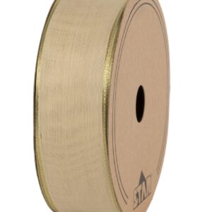 Organzaband "Platone" B:40mm, 10m/Rolle