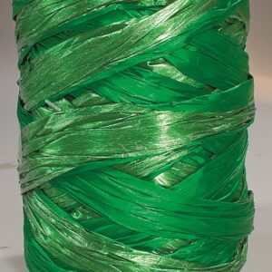 Dekoband "Superpoker" 105mm smaragdgrün, 25m/Rolle