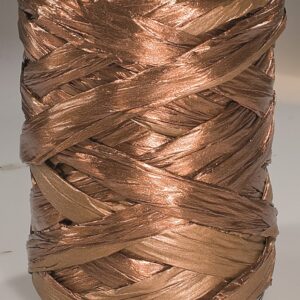 Dekoband "Superpoker" B:105mm, kupfer, 25m/Rolle