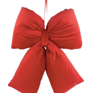 Dekoschleife Deluxe 42x30cm, rot