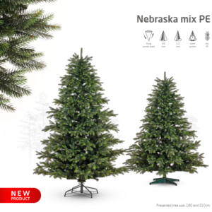 Tannenbäume "Nebraska-Mix", grün