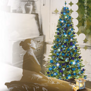 Weihnachtsbaum "Verona" H:240cm, grün, mit Licht